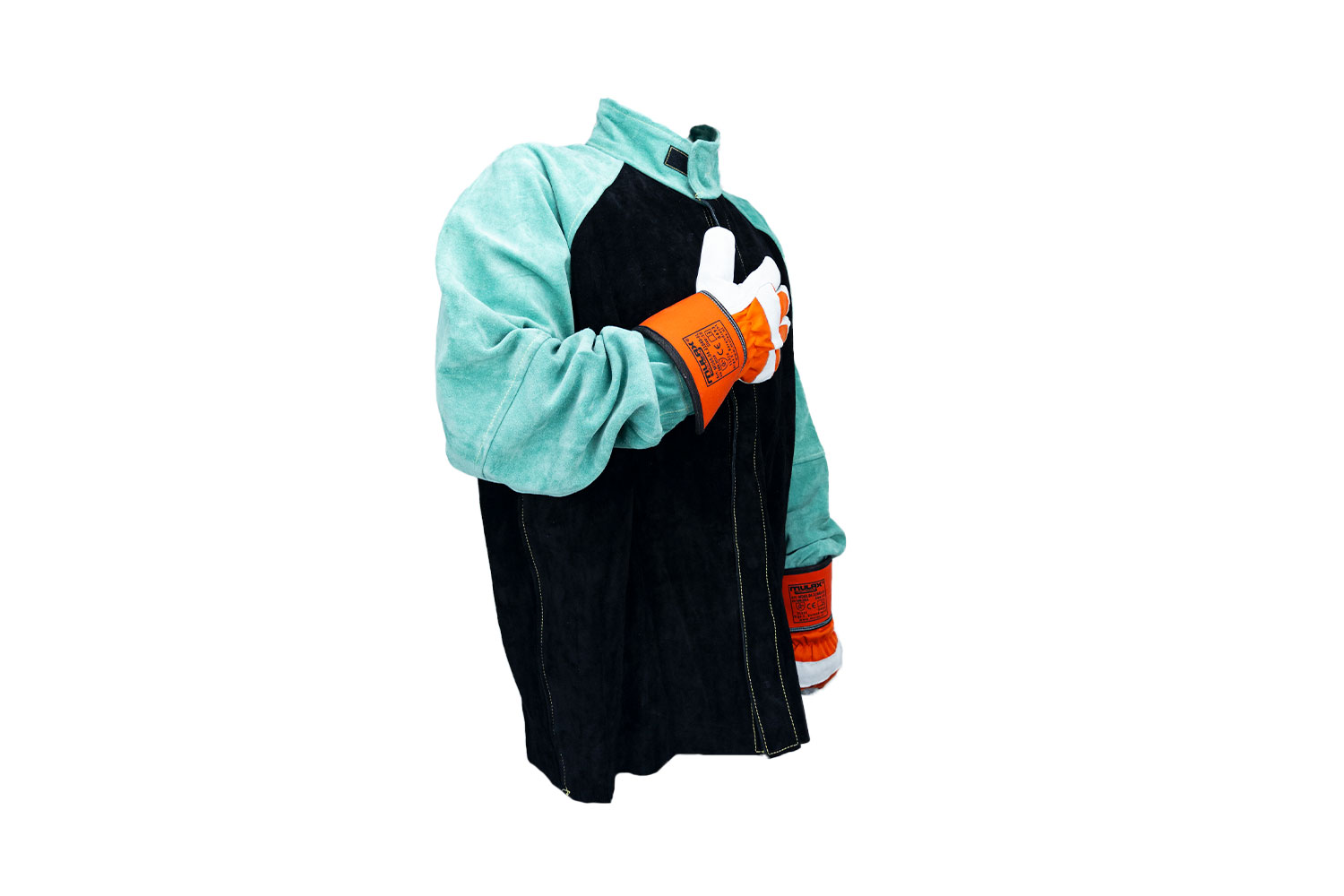 Mulax Lasjack zwart/groen