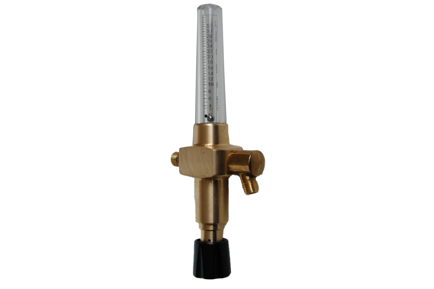 Flowmeter compleet argon 0-32 ltr