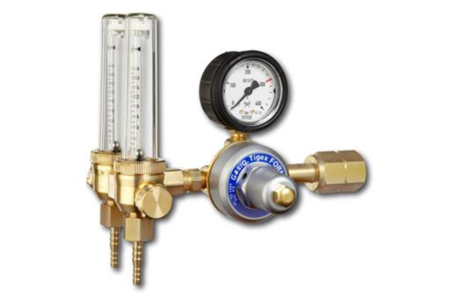 Tigex dubbele flowmeter Argon 2 0-30L. (Belgie)