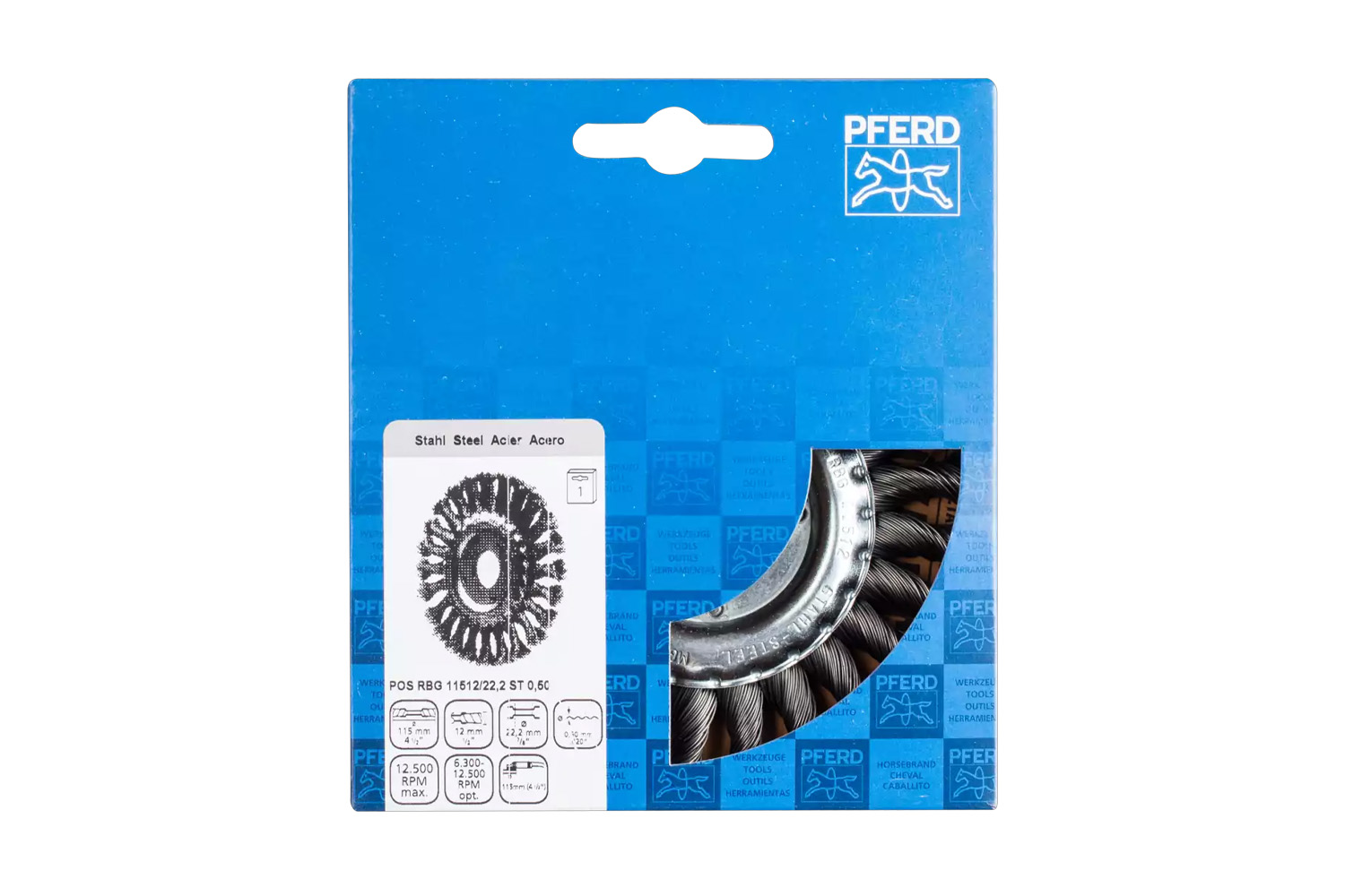 Pferd Borstel RBG 11512/22,2 ST 0,50 SG