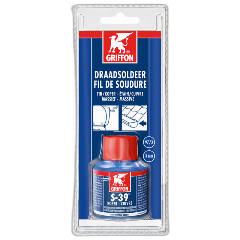 Griffon Zachtsoldeervloeistof S-39 koper 80ml