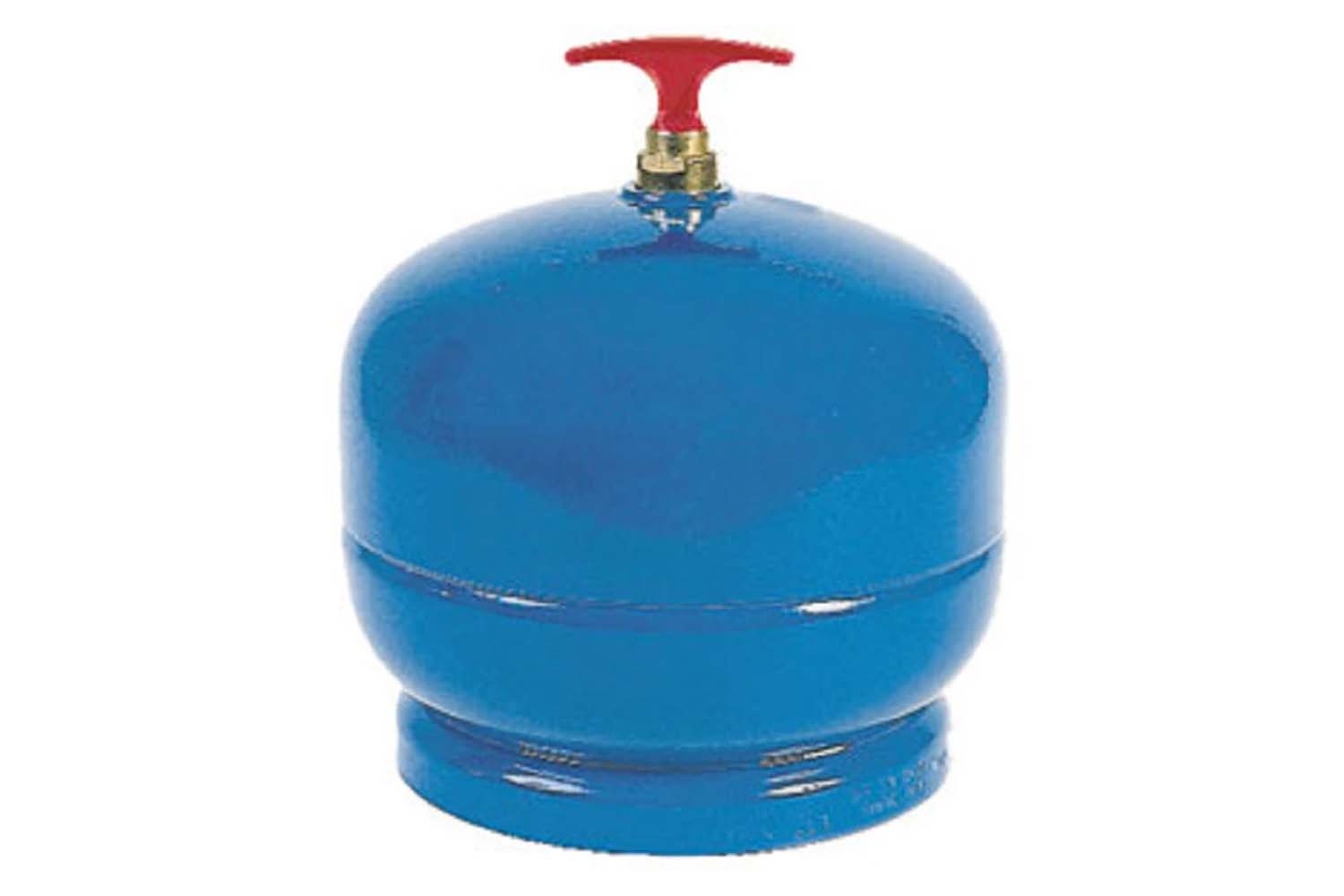Buikje 2012 voor propaan 2 kg. Gevuld