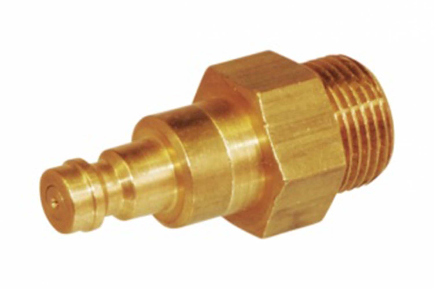 Insteeknippel 21SBAW17MPX (3/8"uitw) dubbel afsluitend
