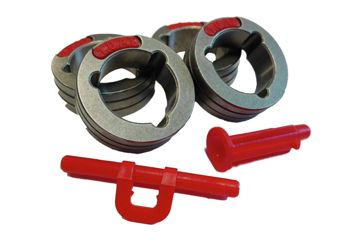 Lincoln ROLL KIT 1.0/1.2RT FI37 4PCS -/ORANGE