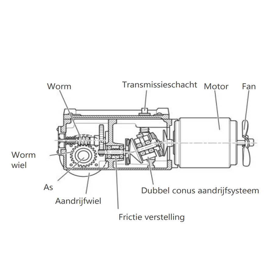 Aandrijfwiel ik-12 max