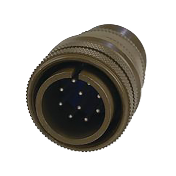Stekker amphenol 10pol. man wartel