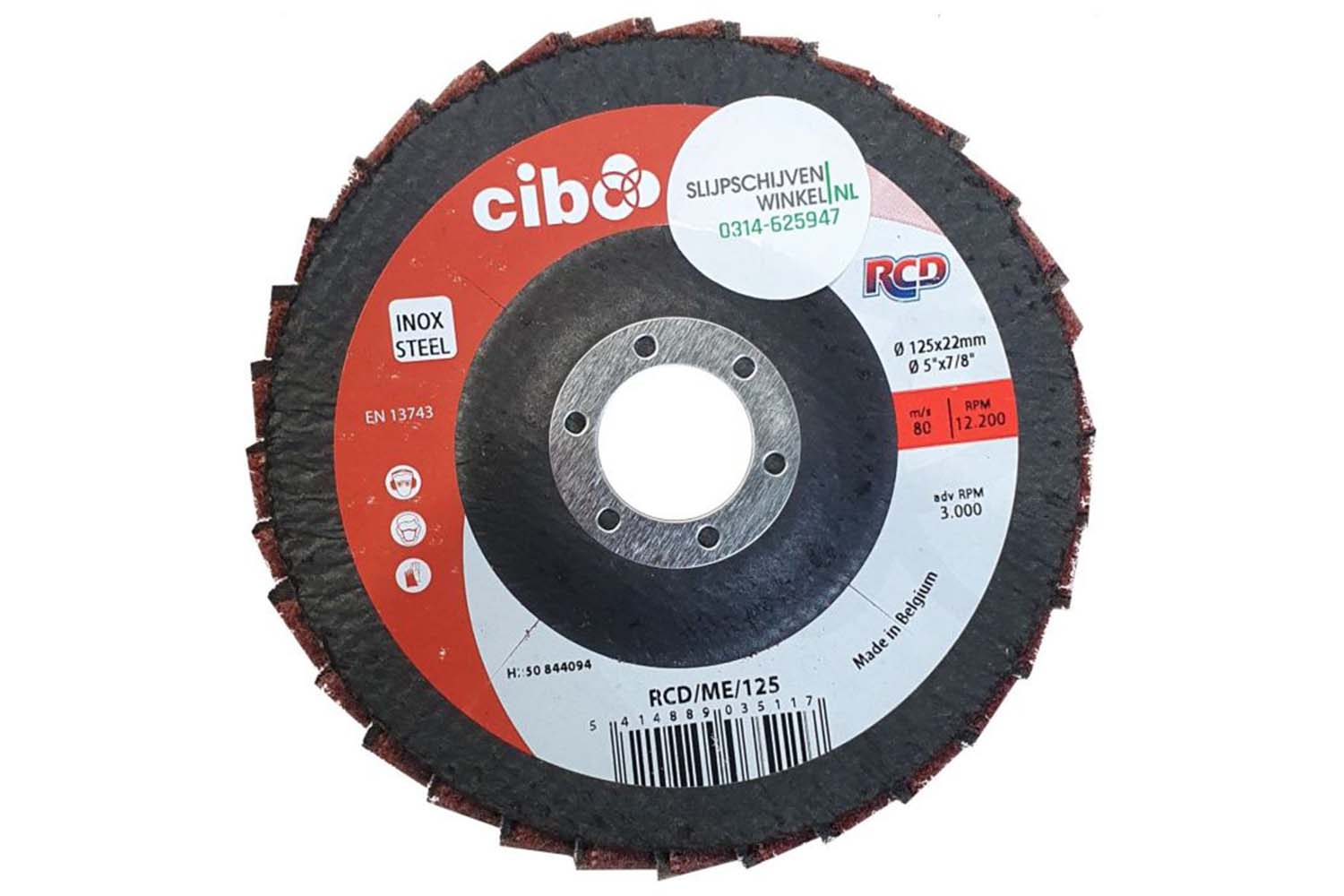 Cibo rapid combi disc 125x22 medium