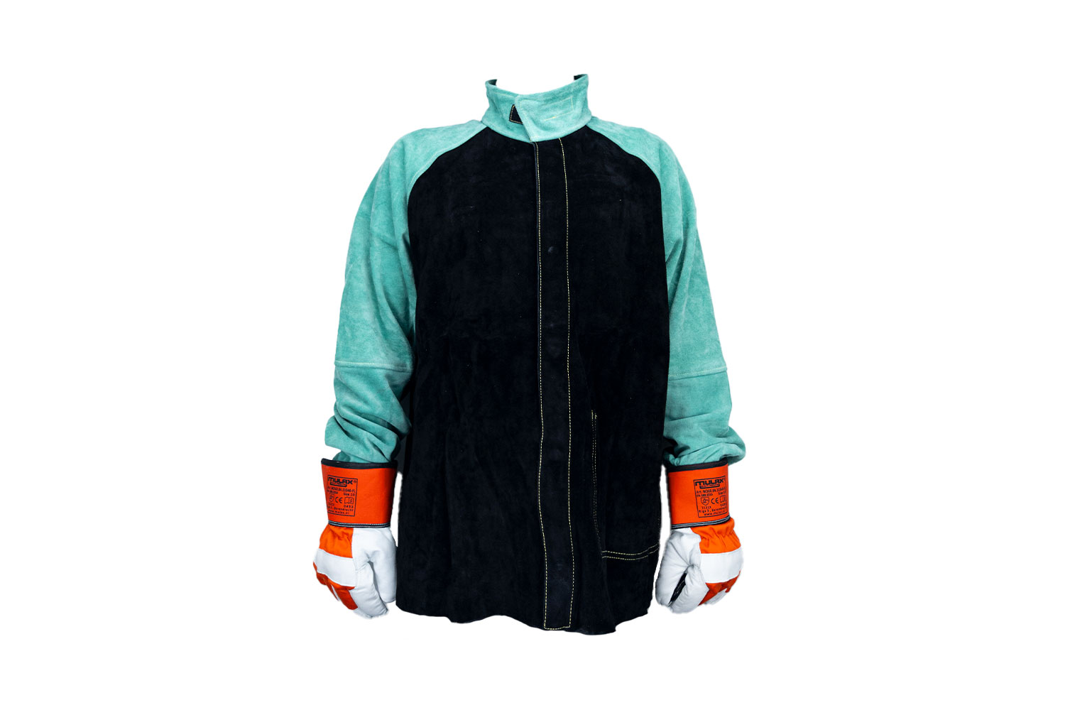 Lasjack zwart/groen