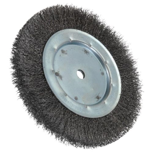 Rondborstel 125x11x22,2 0,50 getordeerd draad RVS