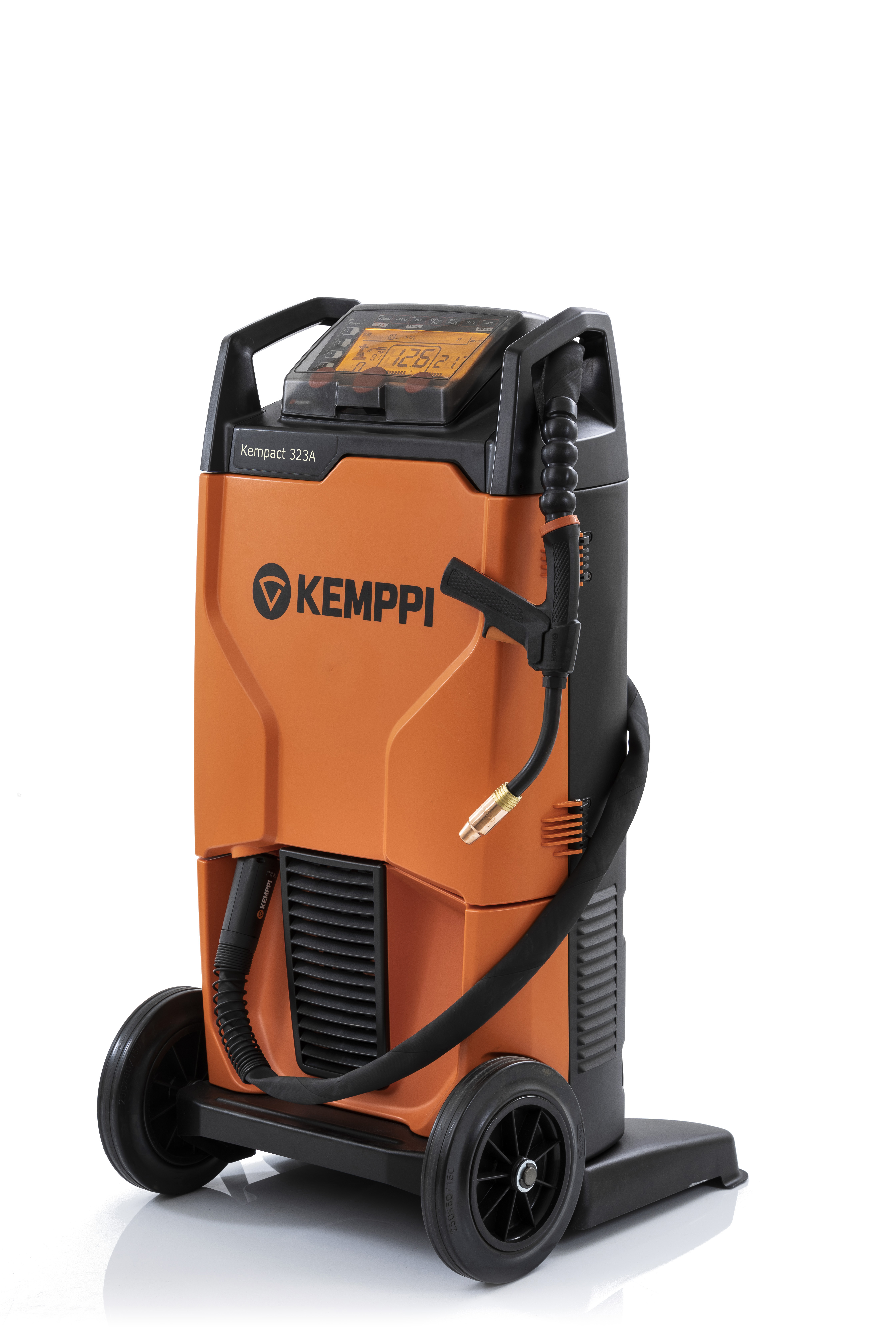 Kemppi Kempact 323 met toorts MIG/MAG lasapparaat