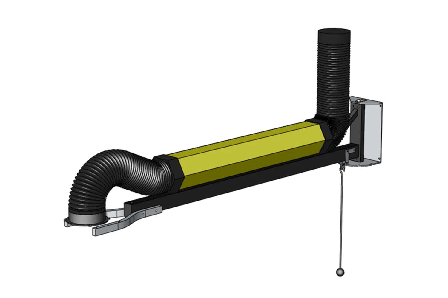 Plymovent NEC-2 verlengkraan